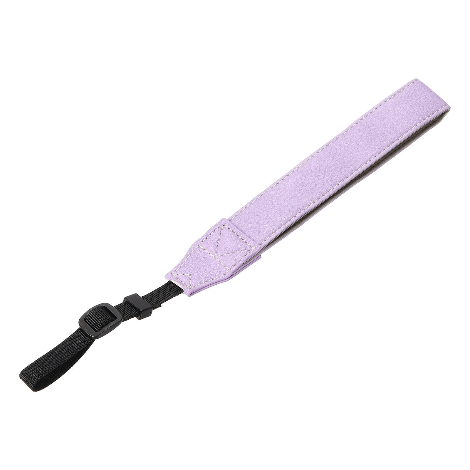 Unique Bargains - Camera Wrist Straps, PU Leather Camera Hand Strap Adjustable Wristlet Lanyards for DSLR SLR Digital Camera - Purple