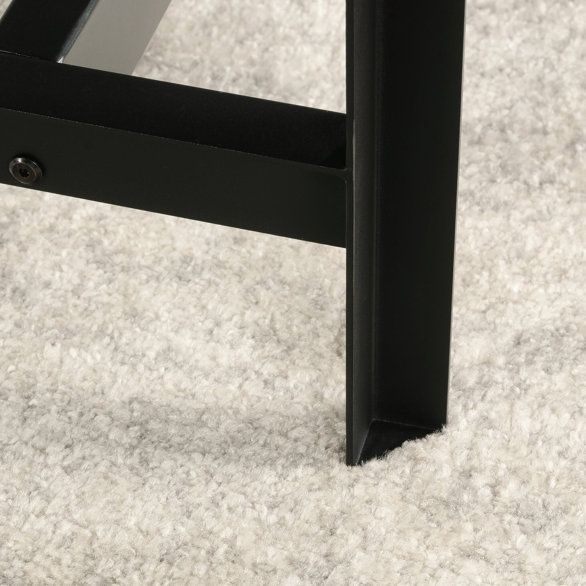 Alt View 3. TinyHomie - Table Desk Brown finish - Brown.