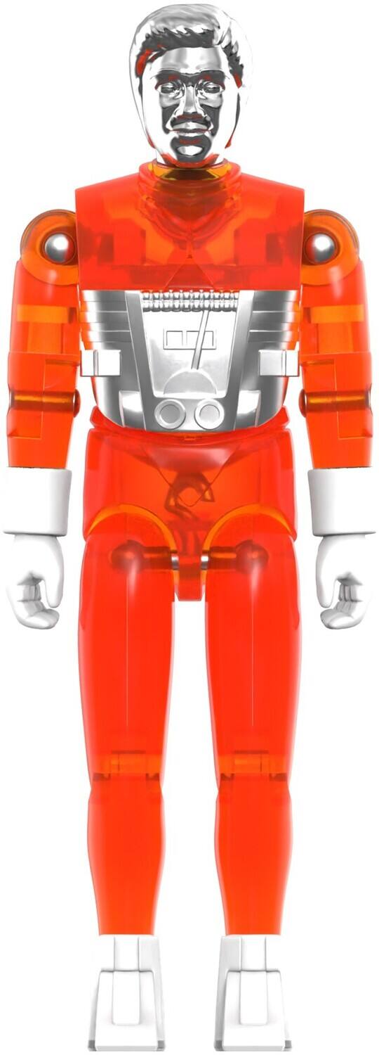 Alt View 2. Super7 - Micronauts - ReAction+ Wv4 - Time Traveler (Translucent Orange)   - COLLECTIBLES - Multicolor.