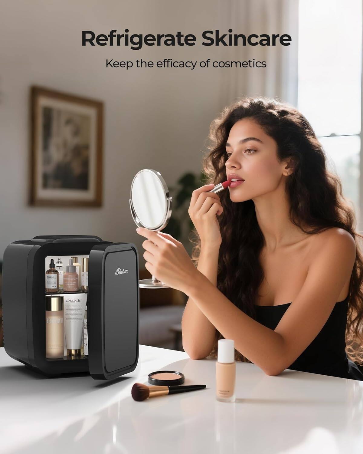 Refrigerate Skincare  
Keep the efficacy of cosmetics