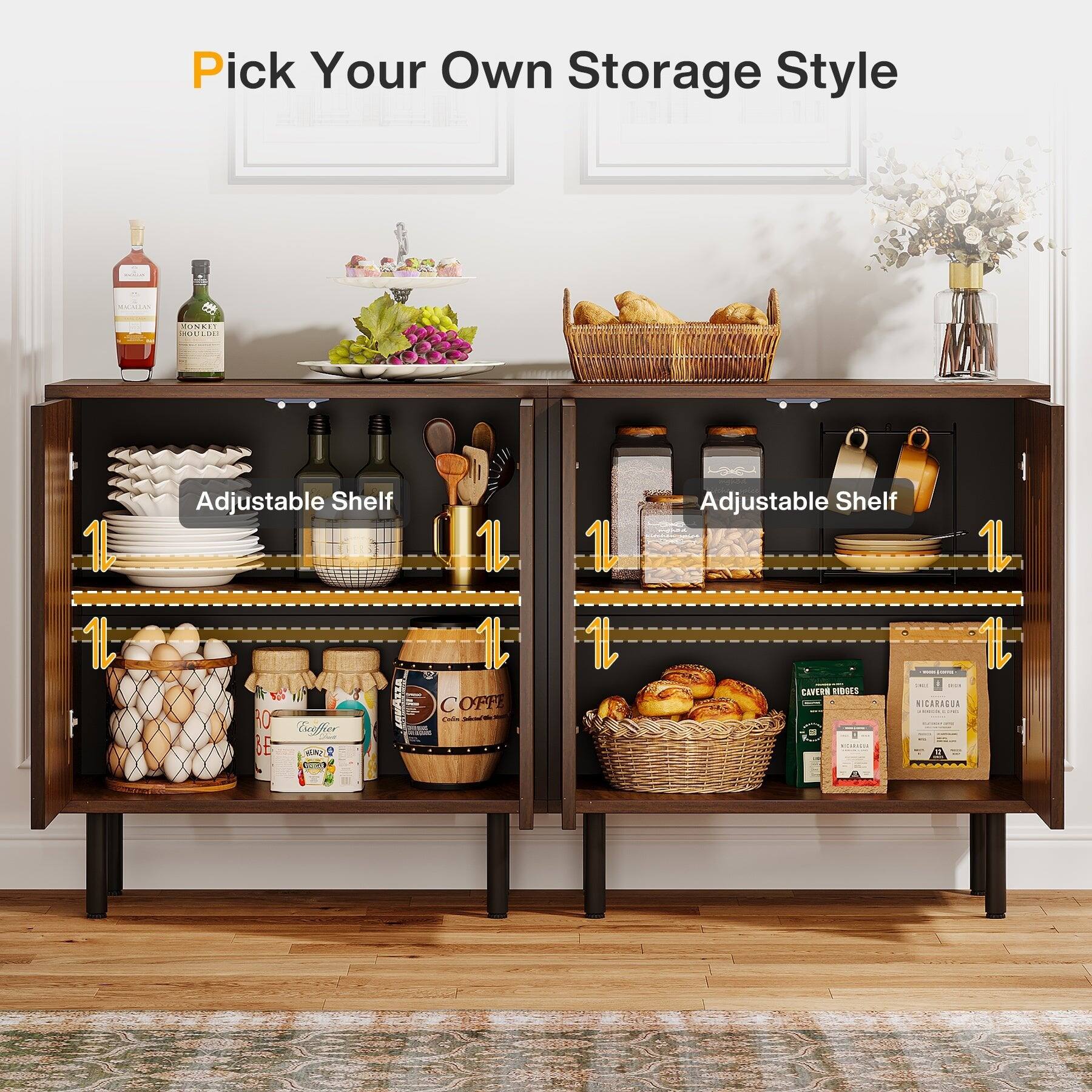 Pick Your Own Storage Style

Adjustable Shelf

Adjustable Shelf