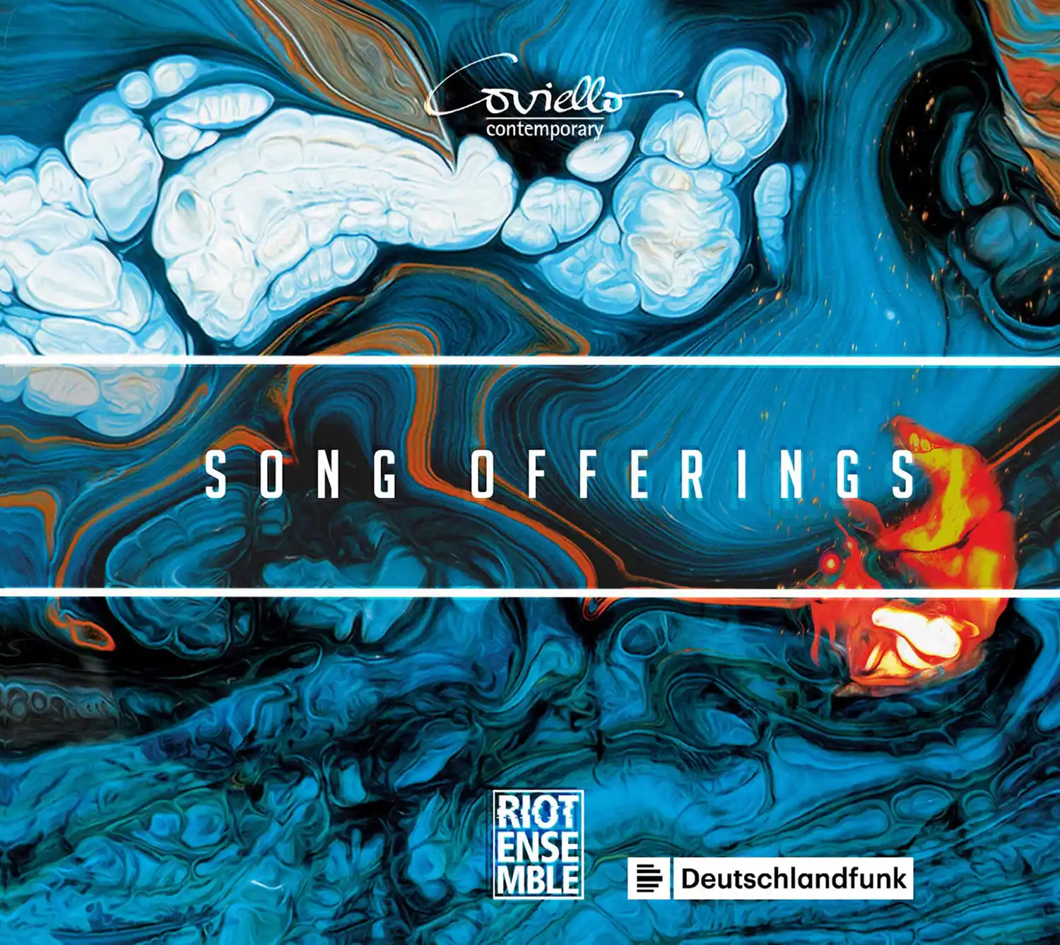Coviello contemporary

SONG OFFERINGS

RIOT ENSEMBLE

Deutschlandfunk