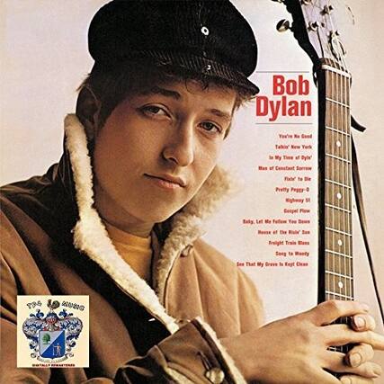 Bob Dylan
You're No Good
Talkin' New York le
My Time of Dyle
Man of Constant Sorrow
Fixle to Die Pretty
Peggy-O
Highway 51
Gospel Plew
Baby, Let Me Follow You Down
House of the Risla
Sus Freight Train Blues
Soog to Woody
See That My Grave Is Kept Clean
TOE MUENC