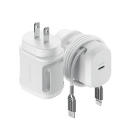Cygnett - PowerMaxx 30W PD Wall Charger for Super Fast Charging of Smartphones - White