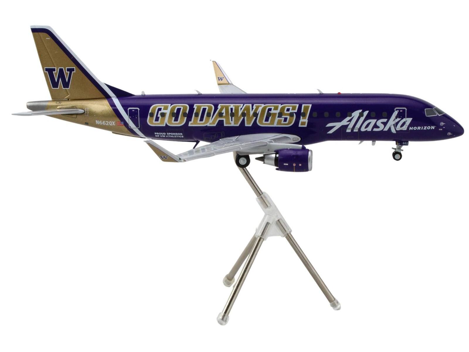 W N662QX W GO DAWGS! Alaska HORIZON PROUD SPONSOR OF ATHLETICS