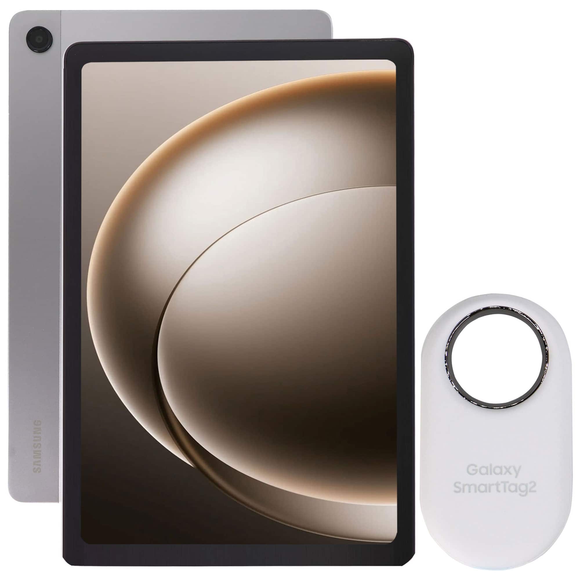 Samsung - Galaxy Tab A9+ Plus 11" 128GB Tablet SmartTag2 Bluetooth + UWB - Silver