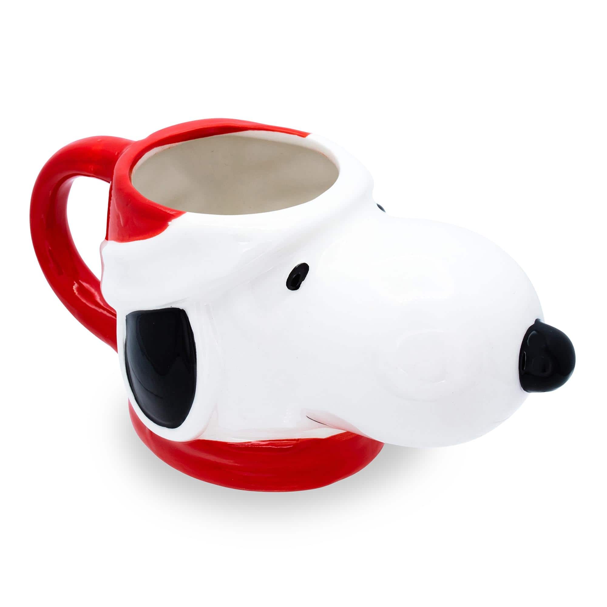 Silver Buffalo - Peanuts Snoopy Christmas 3D Sculpted Ceramic Mug | Holds 20 Ounces - White price history on PriceWatchPro