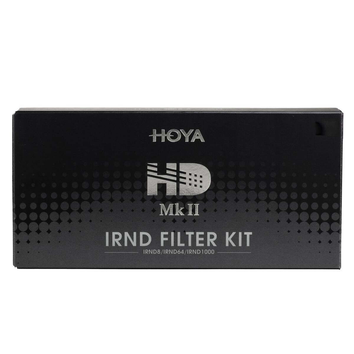 HOYA HD Mk II IRND FILTER KIT  
IRND8/IRND64/IRND1000