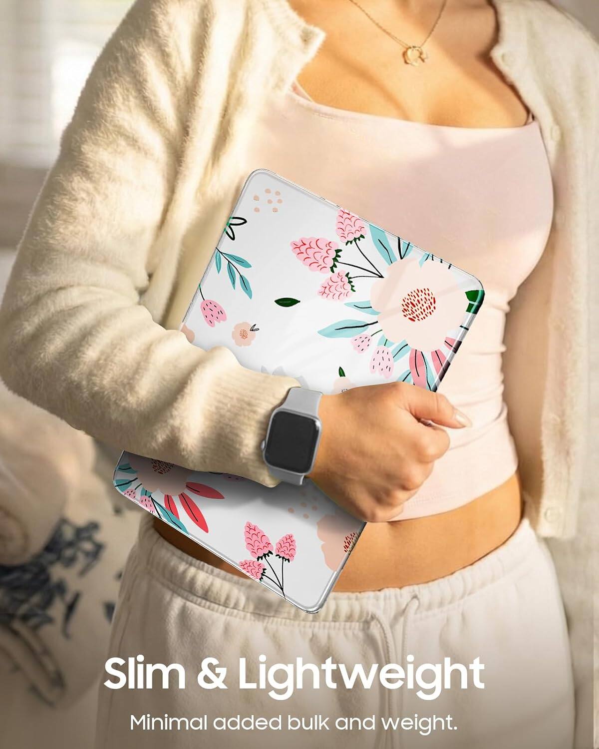 Slim & Lightweight  
Minimal added bulk and weight.