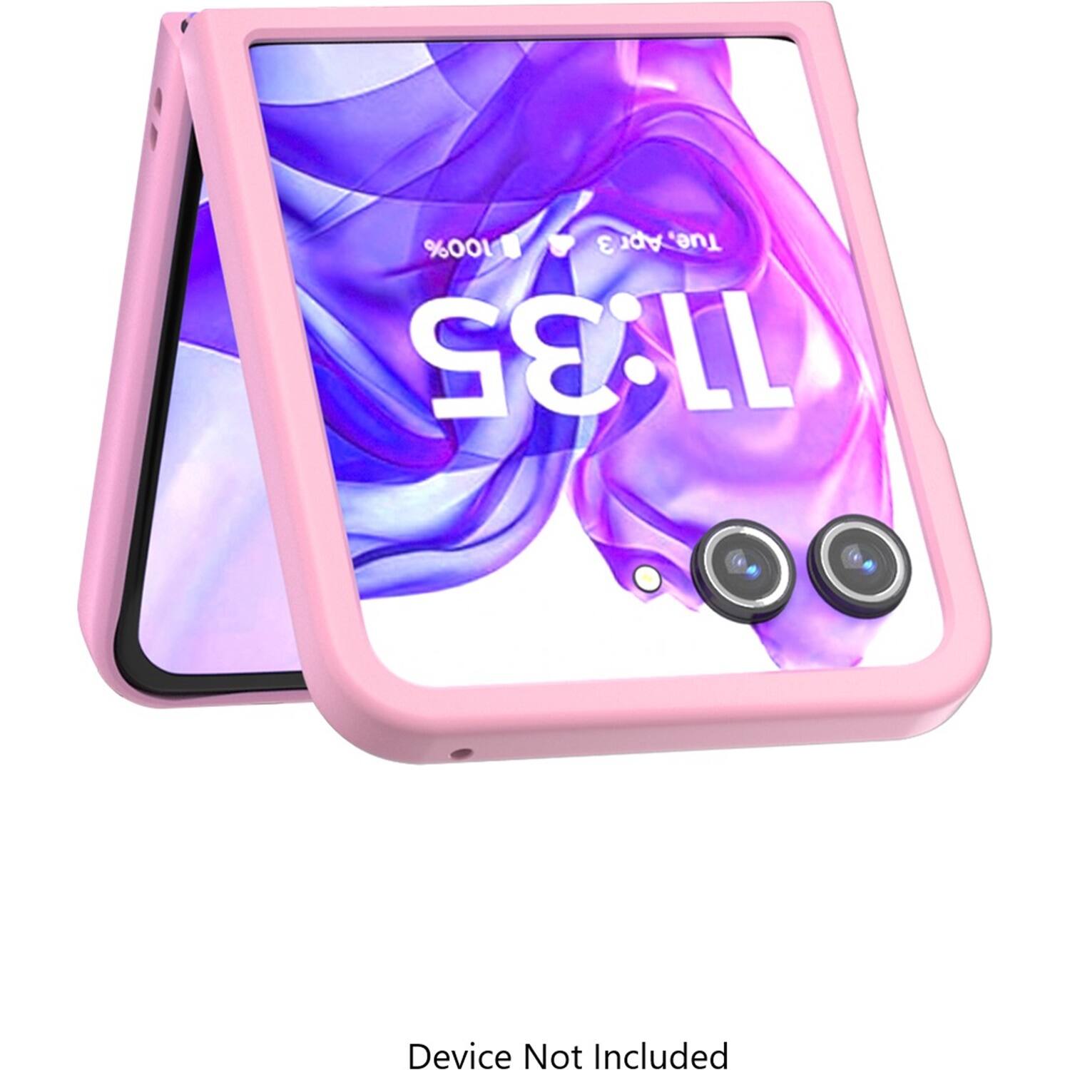 The text on the image is "100% 3 Apr Tue, 11:35 LL Device Not Included."