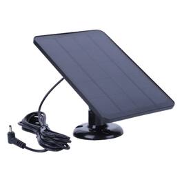 Stock Preferred - Solar Panel Kit with Wall Mount for Ring Stick Up Spotlight Cam Battery – 13 ft Cable, Weather‑Proof - Black
