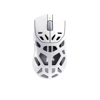 Front. CORSAIR - SABRE v3 PRO PureVector MG ERGO Gaming Mouse with Personalized Directional Sensitivity - White.
