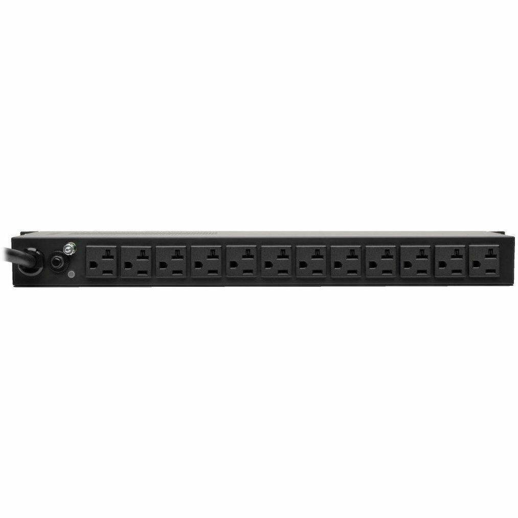 Alt View 1. Tripp Lite - Eaton Tripp Lite Series 2kW Single-Phase Local Metered PDU + ISOBAR Surge Suppression, 3840 Joules, 100-127V Outlets (12 - Unknown.