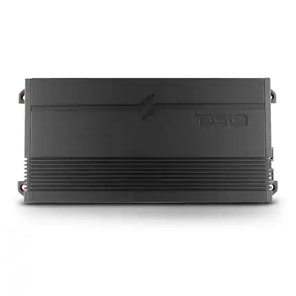 Front. DS18 Audio - GEN-X 4-Channel Class D Car Amplifier, 4 x 150W RMS at 4 Ohm - Black.