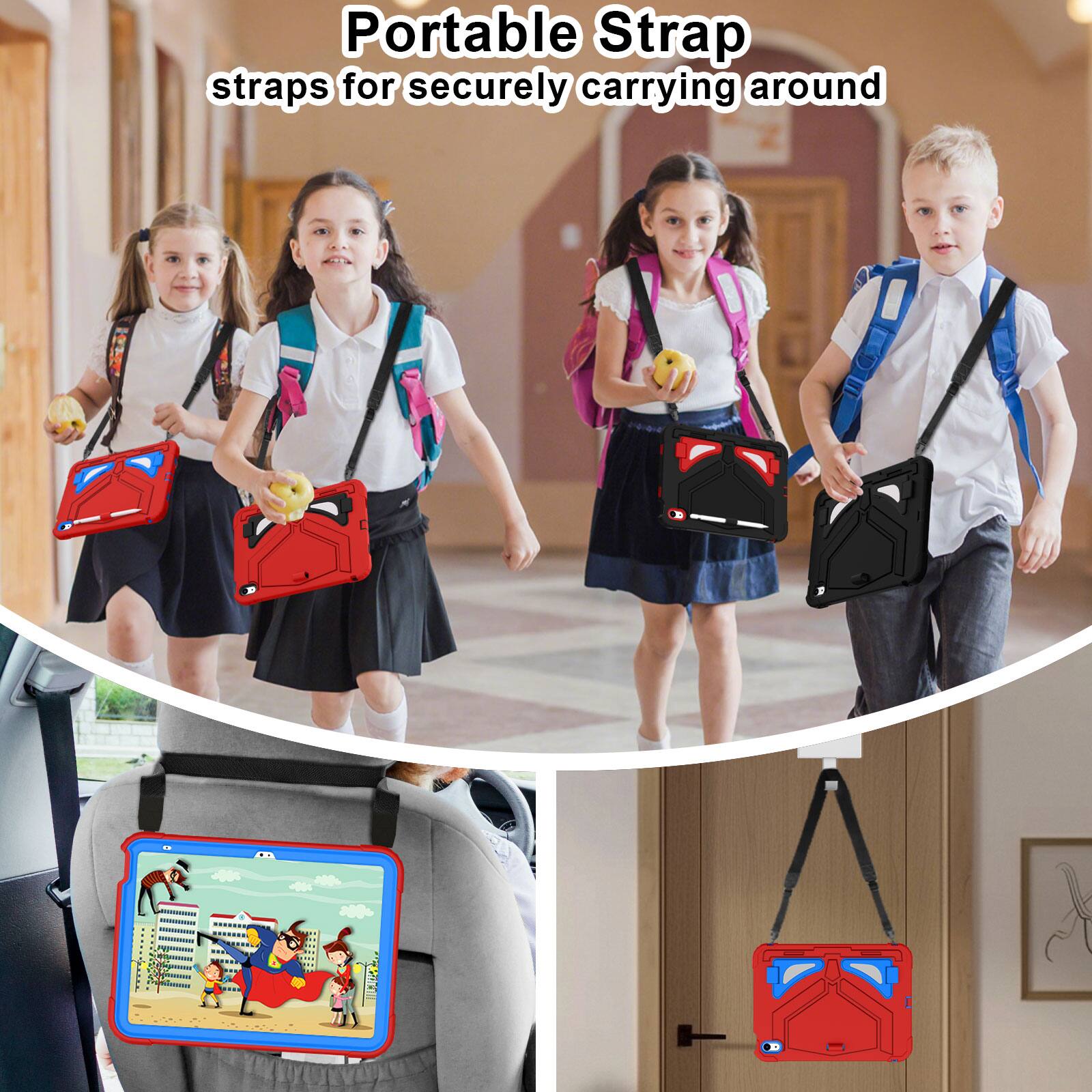 Portable Strap  
straps for securely carrying around