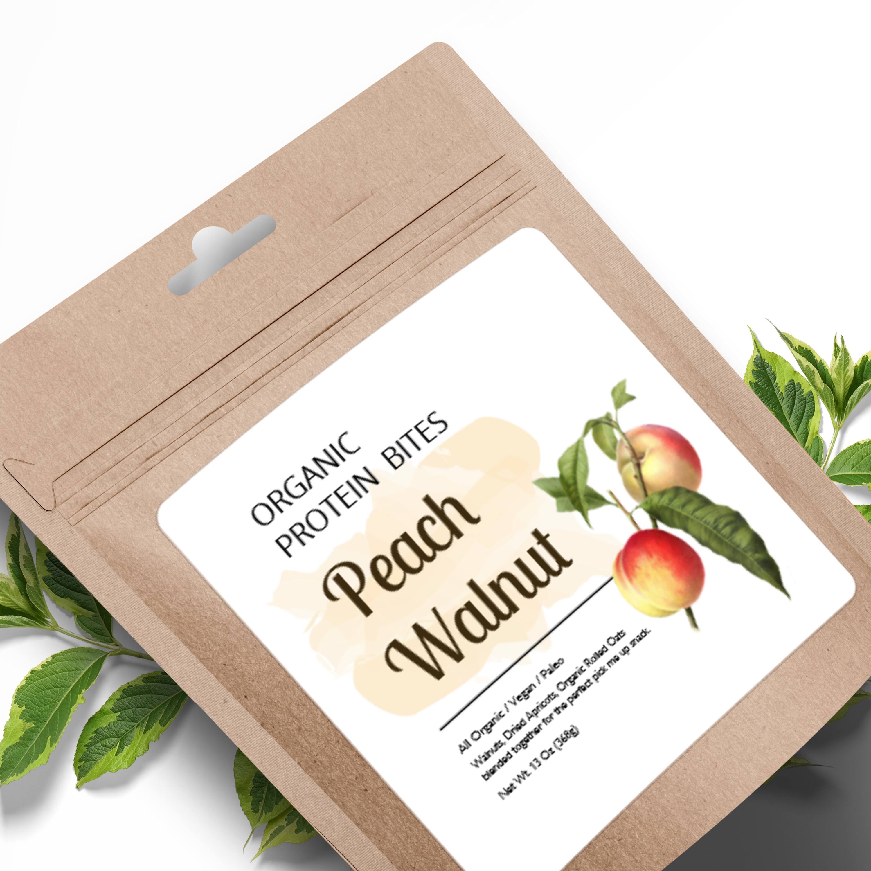 BITES ORGANIC Peach Walnut Oats made Roiled up Paleo me I Organic pick Vegan Apricots, perfect : the Organic for Dried together (368g) All Waiuts, Oz blended 13 Wt. Net