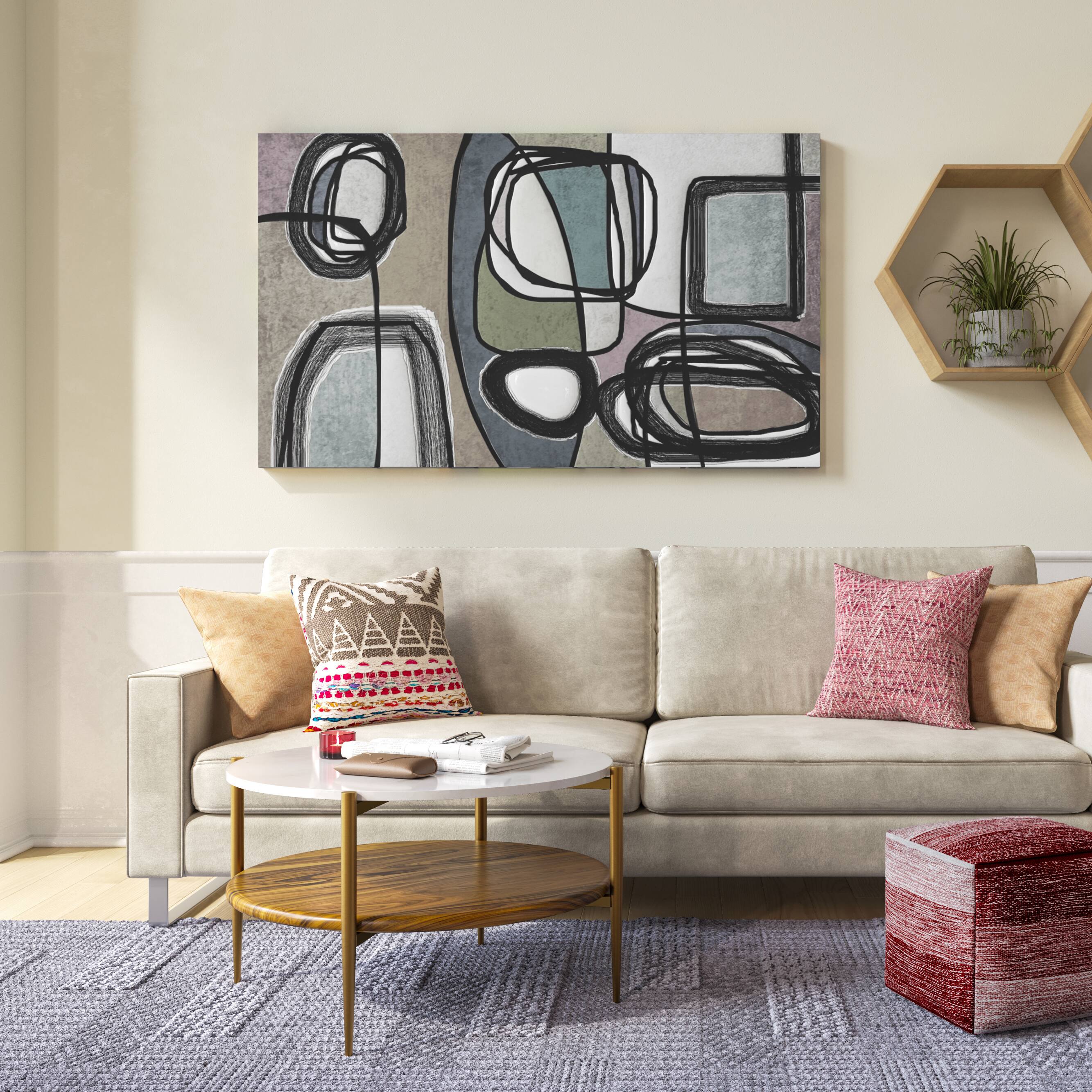 Left. Simpli Home - Wagner Coffee Table - White/Natural.