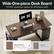 Wide One-piece Desk Board
70"x30" spacious space for effortless work
ModernMate
Whole-piece Desktop
VS
Others
Split Into Two Piece