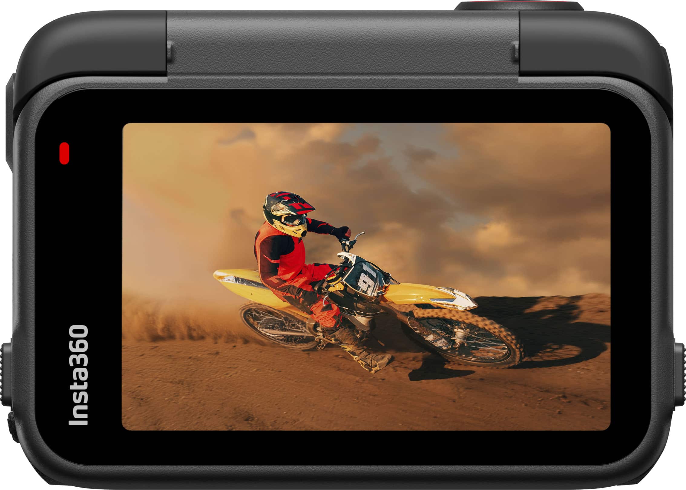 Alt View 1. Insta360 - ACE PRO 2 Waterproof Action Camera with Dual Battery - Black.