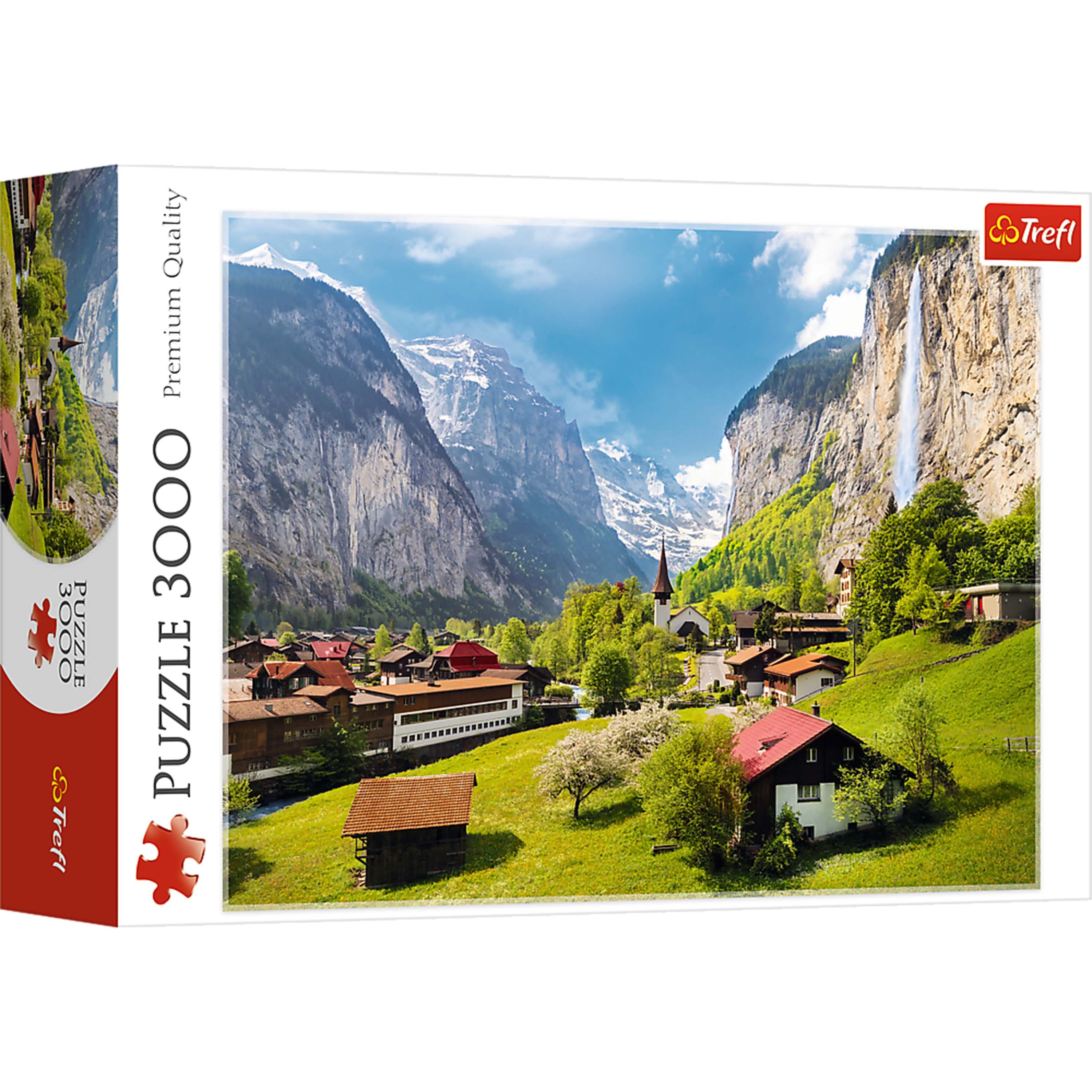 Trefl - Red 3000 Piece Puzzle -  Lauterbrunnen, Switzerland price history on PriceWatchPro