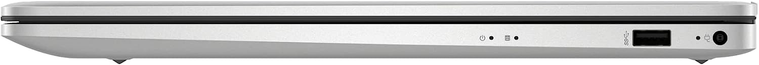 Alt View 5. HP - 17z -cp300 Laptop 17.3 HD+ Display (Ryzen 5 7530U, 8GB, 256GB SSD, AMD Radeon, Backlit KB, Win 11 Home) - Natural Silver.