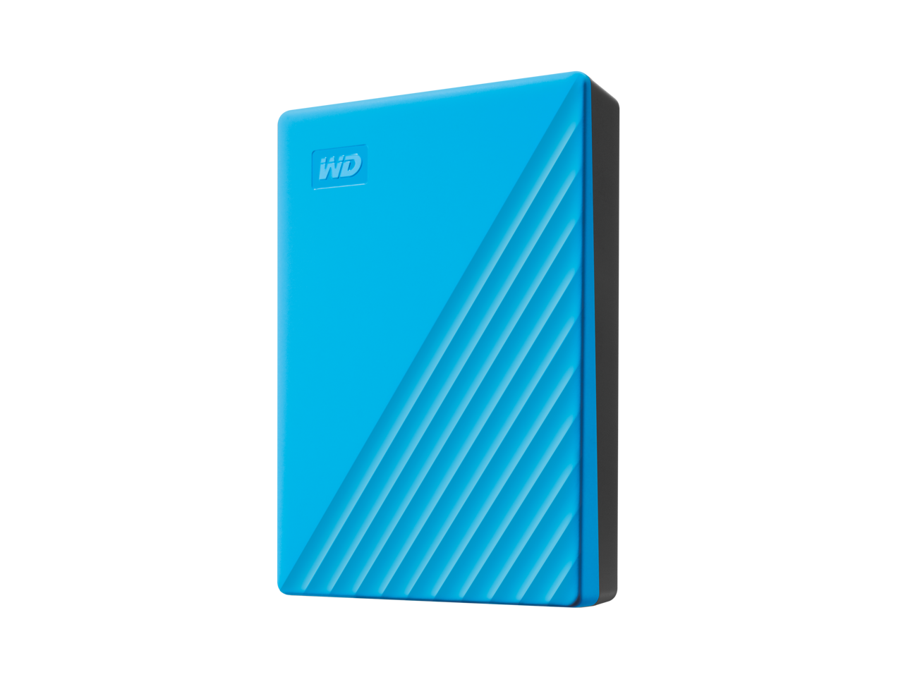 Alt View 1. Western Digital - WD 6TB Portable Storage External Hard Drive ( WDBR9S0060BBL-WESN) Blue - Blue.