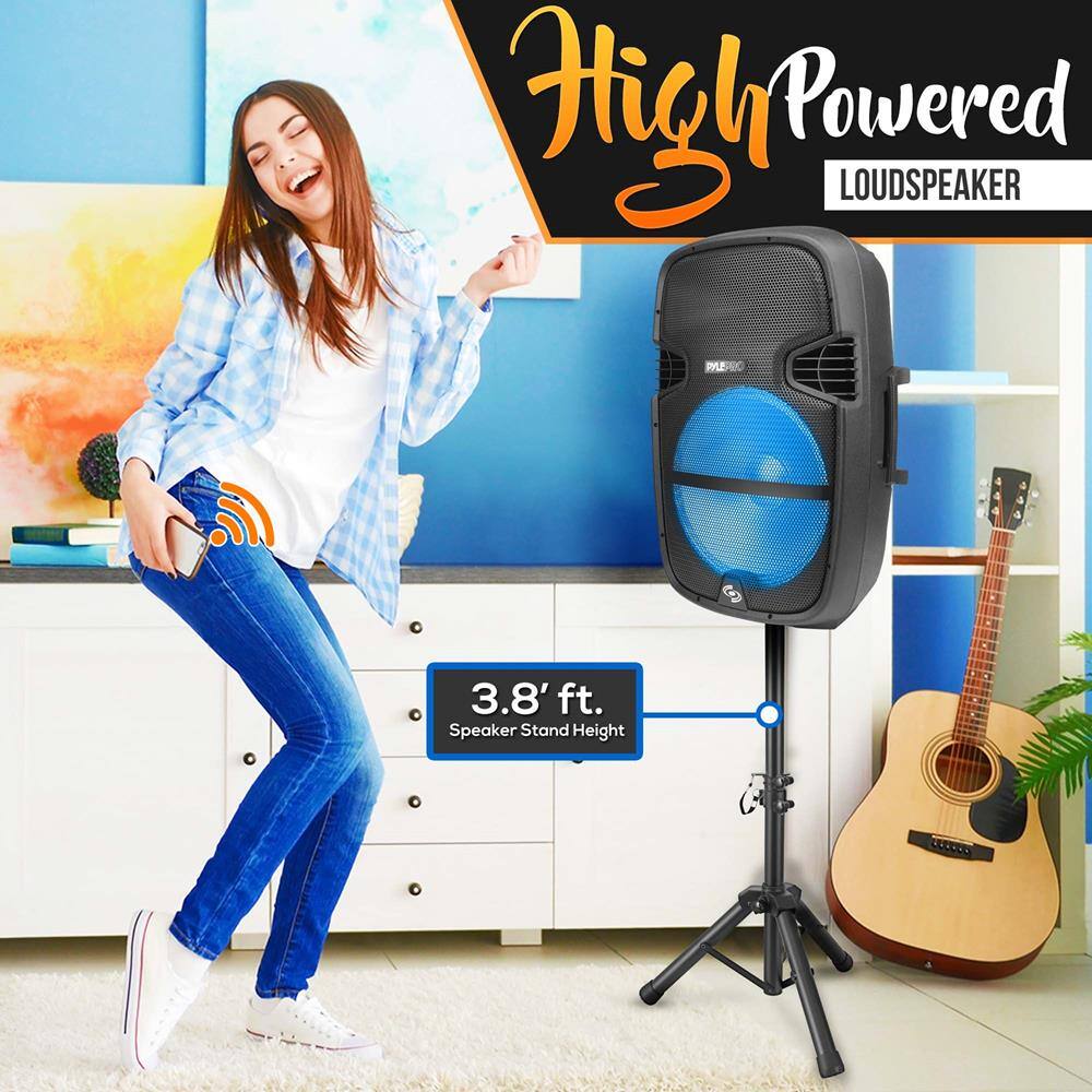 High Powered LOUDSPEAKER

3.8' ft. Speaker Stand Height