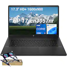 17.3" HD+ 1600x900
HP 17-cn3057nr
Intel Core i5
Windows 11 Home
PConline