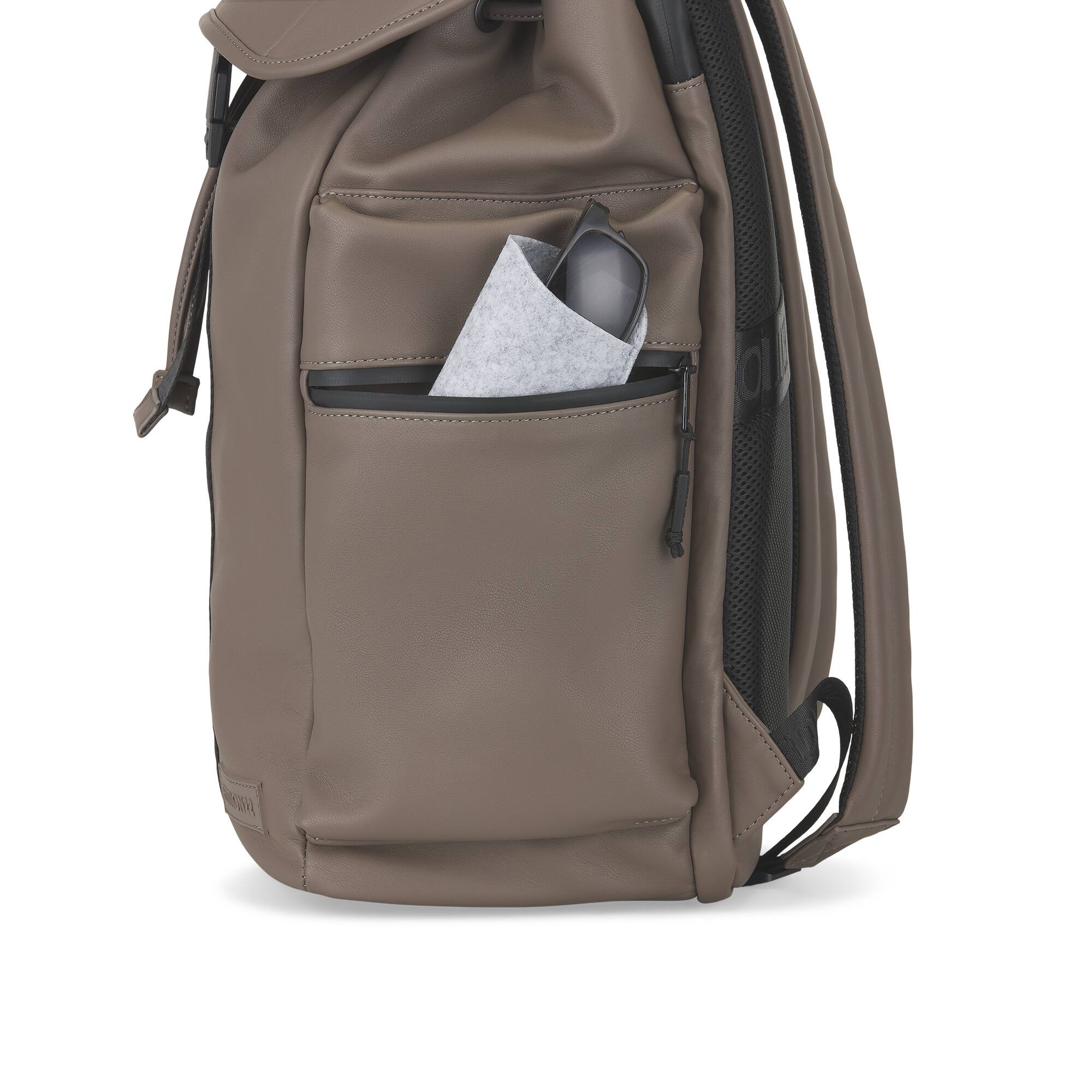 Alt View 2. Bugatti - Vision Backpack - STONE.