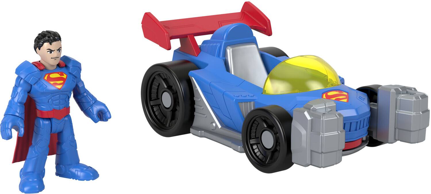 Alt View 1. Fisher Price - Fisher Price - Imaginext DC Super Friends: Metal Force Supermobile Vehicle   - Collectibles - Multicolor.