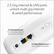 2.5 Gig internet & LAN ports unlock multi-gig internet & wired performance
2.5 Gig Internet port for blazing fast internet plans up to 2.5 Gbps
2.5 Gbps Ethernet port for more wired connections
