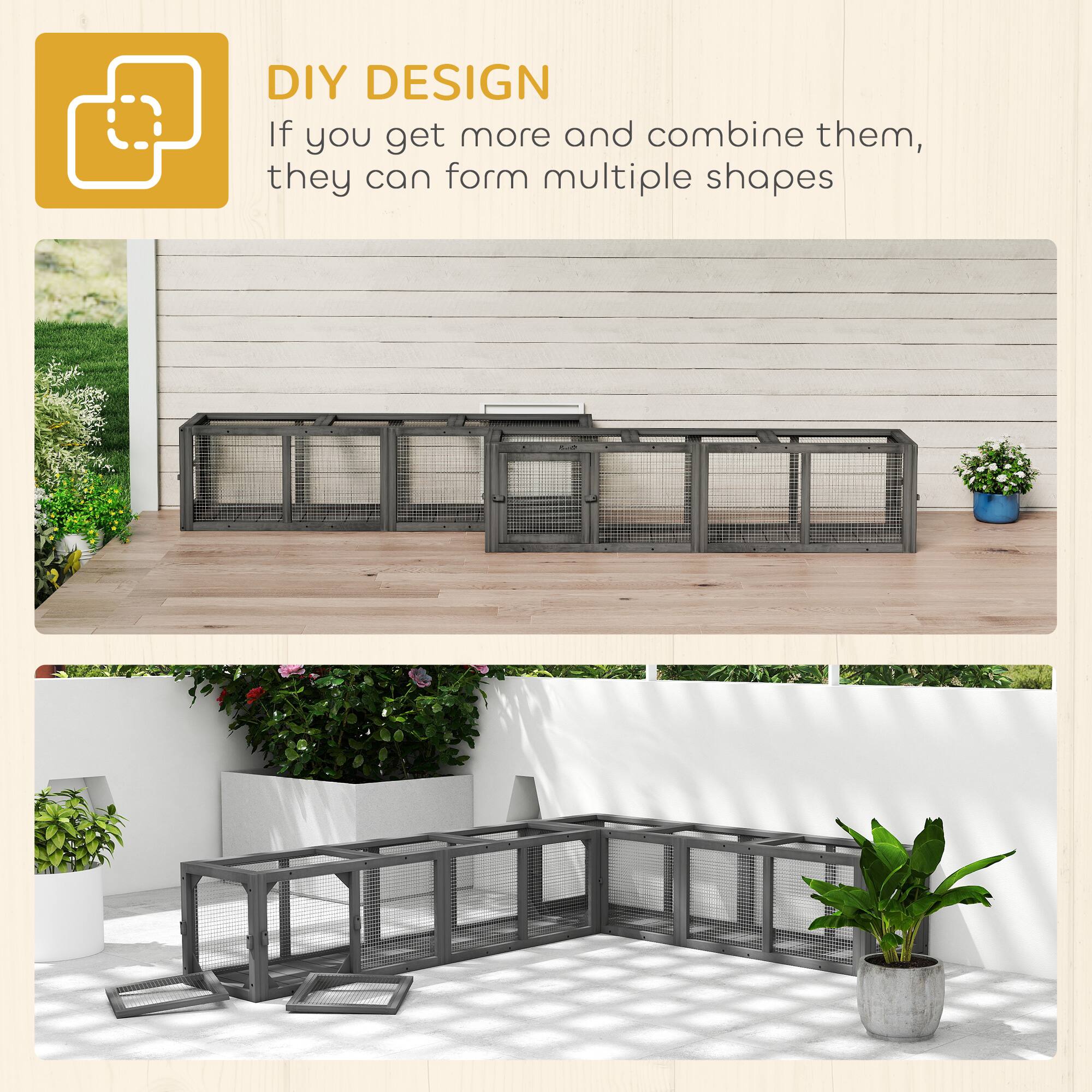 DIY DESIGN  
If you get more and combine them, they can form multiple shapes