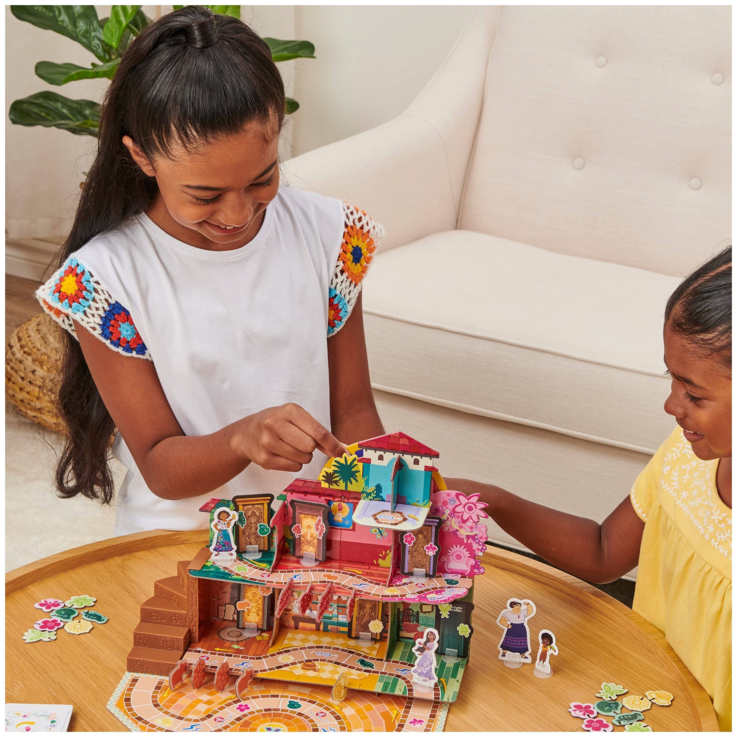 Alt View 4. SpinMaster Games - Disney Encanto House of Charms Cooperative Family Board Game, Ages 5+, 2–4 Players - Multicolor.