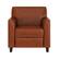 Front. Alamont Home - Hercules Diplomat Contemporary Leather/Faux Leather Reception Chair - Cognac.