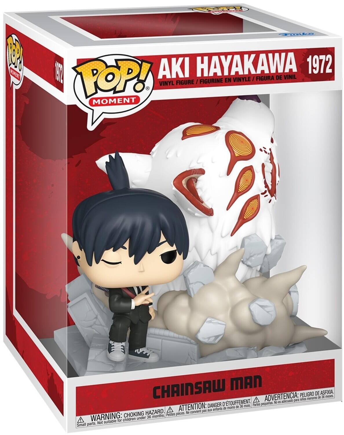 R ENT Tunke  AKI HAYAKAWA 1972 POP! VINYLE / FIGURA DE VINIL FIGURE / FIGURINE EN VINYL MOMENT CHAINSAW MAN PELIGRO DE ASFIXIA. ADVERTENCIA: de 3 mesn para mios menores TOUFFEMENT. N d adecuado DANGER D mois. Partes pequeas ATTENTION: moins de 36 enfants de convient pas ax CHOKING HAZARD. Petites pices. Ne WARNING: under 36 months. Small parts. Not suitable for children under 36 months.
