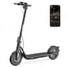 NAVEE - V25 PRO Foldable Electric Scooter w/16 mi Max Operating Range & 20 mph Max Speed - Black