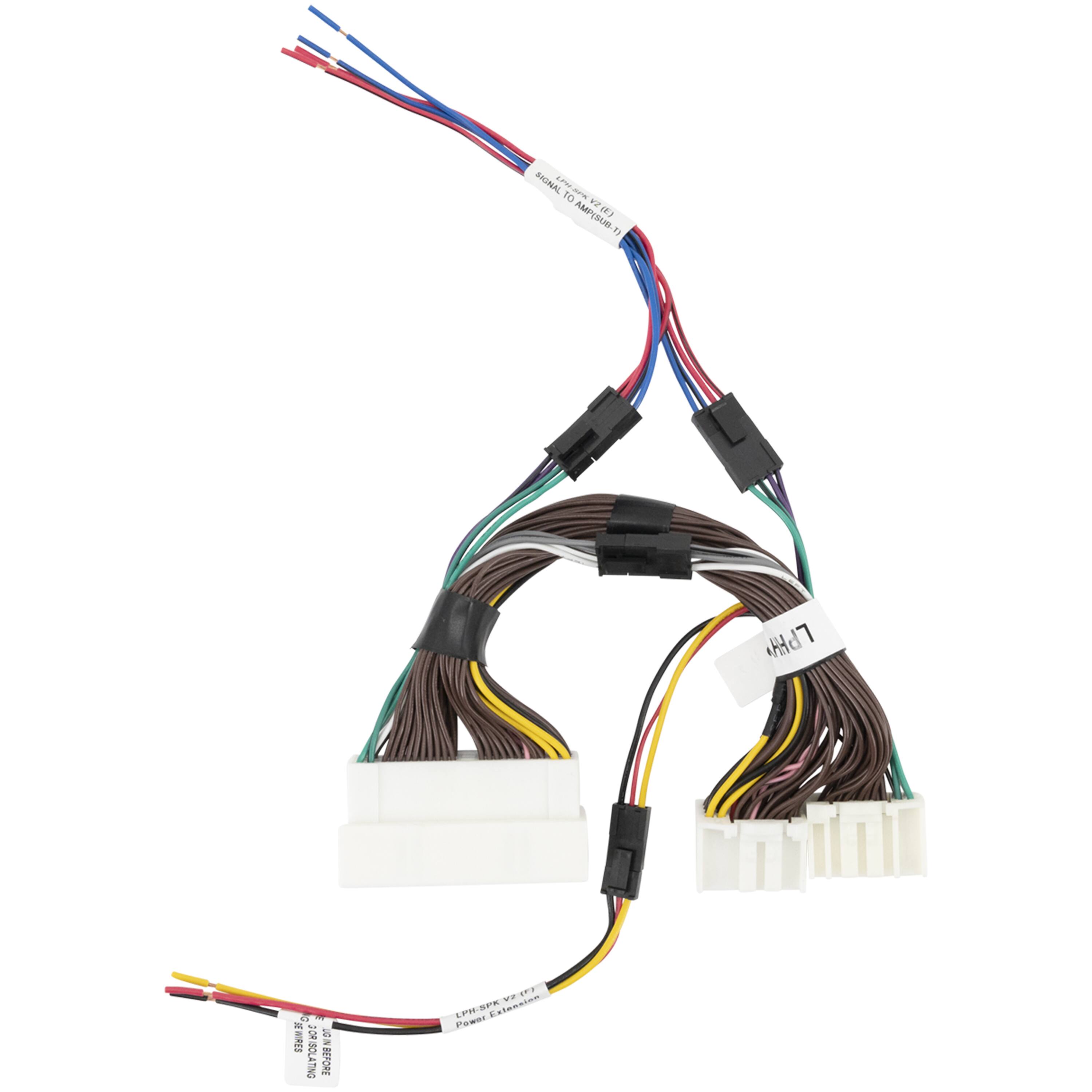 Alt View 15. PAC - LocPRO Advanced T-Harness for Select Hyundai and Kia Vehicles - Multi.