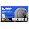 ROKUTV WEEDING W Westinghouse 43in FHD Works with Apple AirPlay Powering People Since 1886. -ge Rou TV