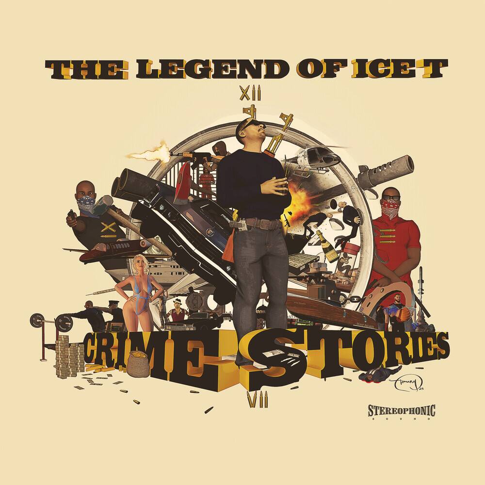Front. The Legend of Ice T: Crime Stories [LP].