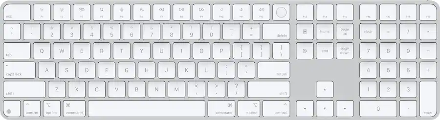 Magic Keyboard with Touch ID and Numeric Keypad for Mac models with ...
