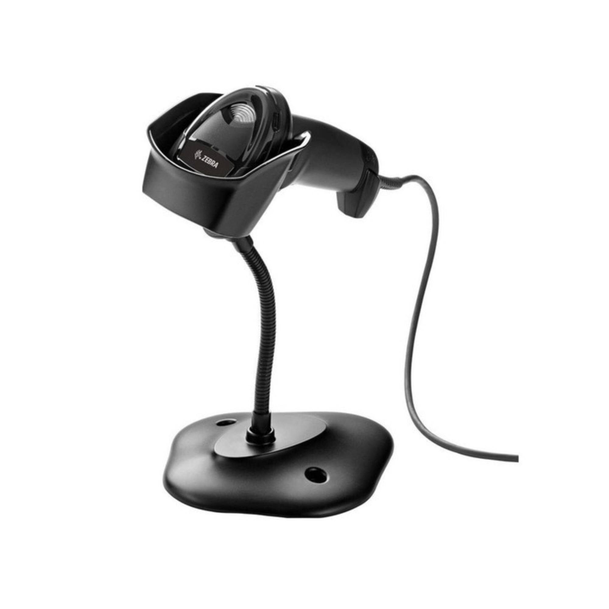 Angle. Zebra - ZEBRA DS4608-SR7U2100SGW 1D/2D Barcode Scanner with 800 MHz Microprocessor - Black.