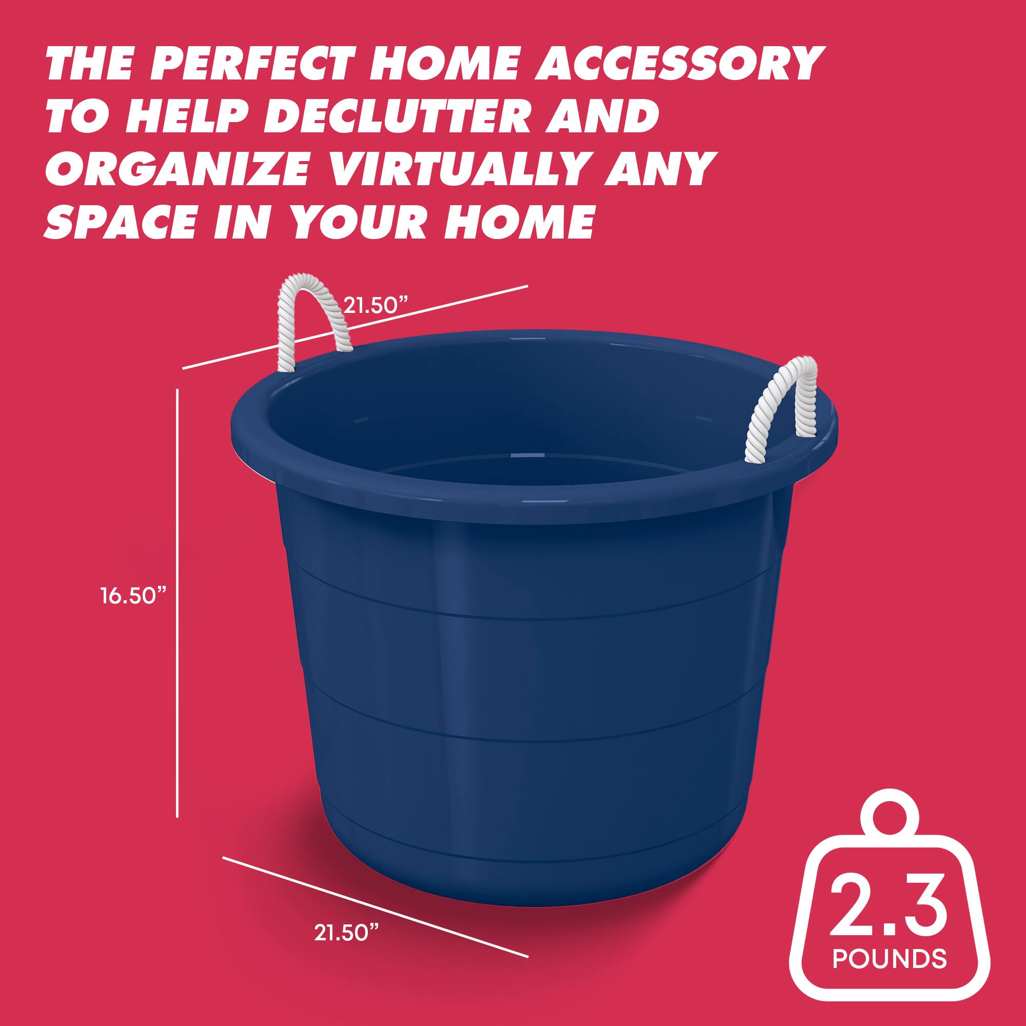THE PERFECT HOME ACCESSORY TO HELP DECLUTTER AND ORGANIZE VIRTUALLY ANY SPACE IN YOUR HOME

21.50"  
16.50"  
21.50"  
2.3 POUNDS