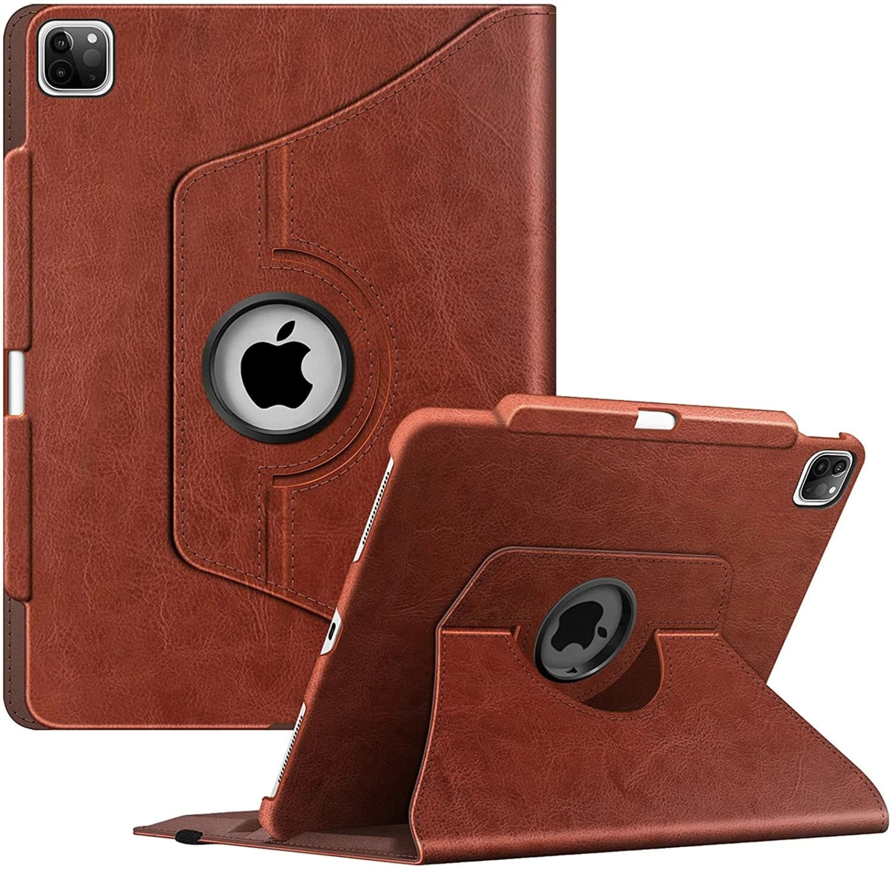 Kitcheniva - Swiveling Stand Case For iPad Pro 12.9 Inch 6th 5th 4th Gen - Brown price history on PriceWatchPro