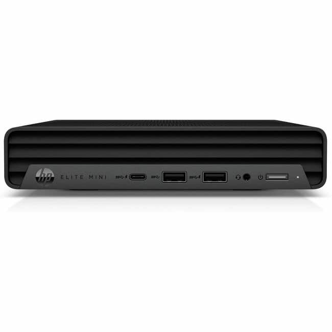 HP - Mini Conference G9 Desktop Computer - Intel Core i7 12th Gen i7-12700T - vPro Technology - 16 GB - 256 GB SSD - Black
