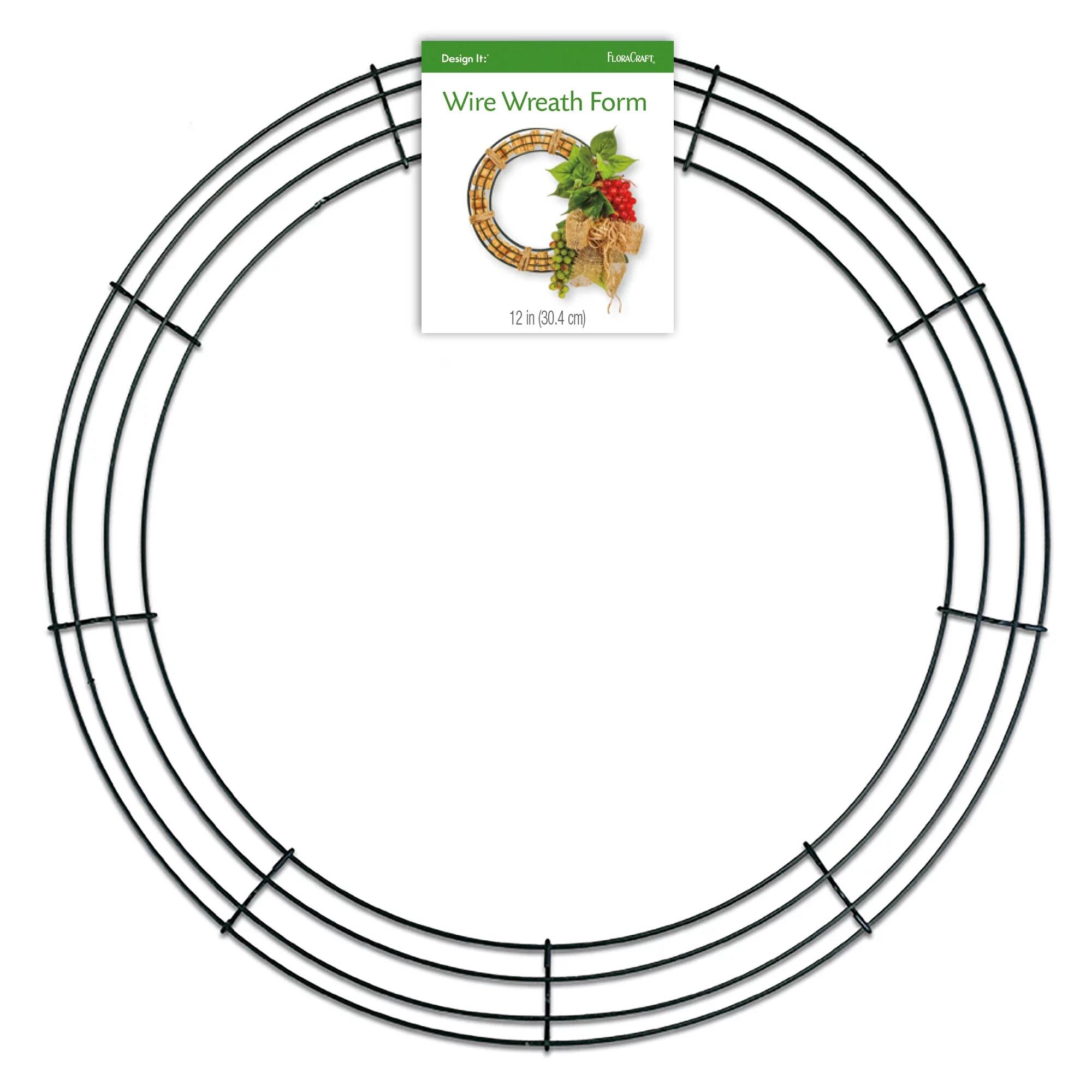 Design It!  
FlowerCraft  
Wire Wreath Form  
12 in (30.4 cm)