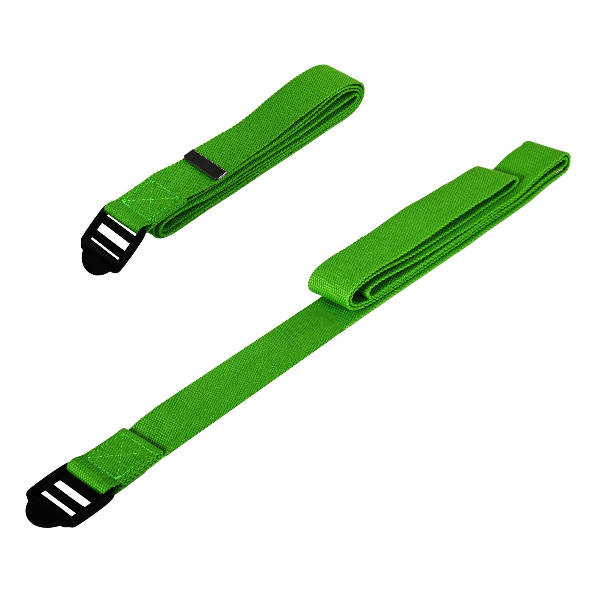 Alt View 8. BalanceFrom Fitness - BalanceFrom Fitness 7 Piece Yoga Set with Mat, Stretch Strap, & Knee Pad, Green - Green.