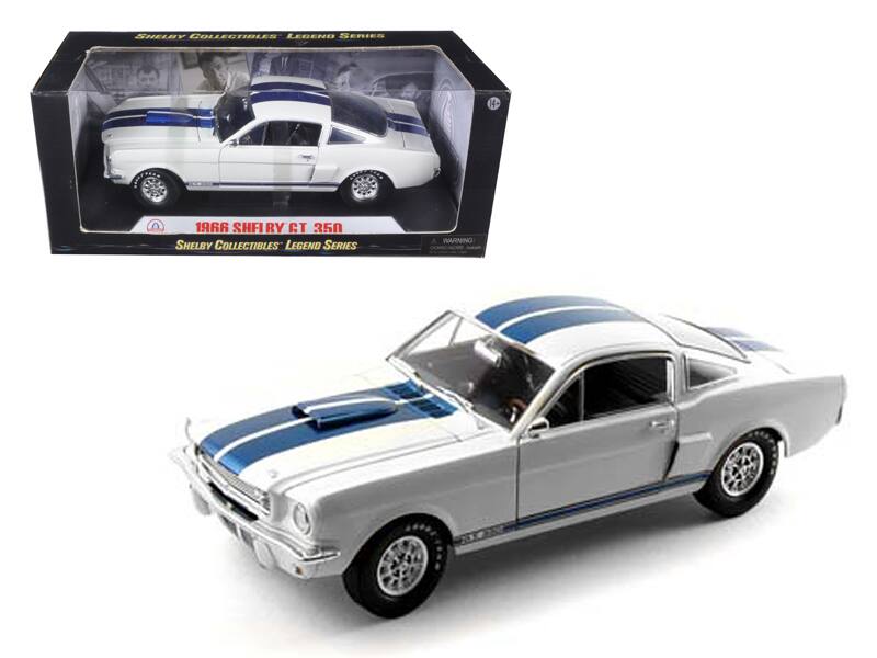 SHELBY COLLECTIBLES LEGEND SERIES  
1966 SHARBY GT 350  
SHELBY COLLECTIBLES LEGEND SERIES  
WARNING: CHOKING HAZARD - Small parts. Not for children under 3 years.