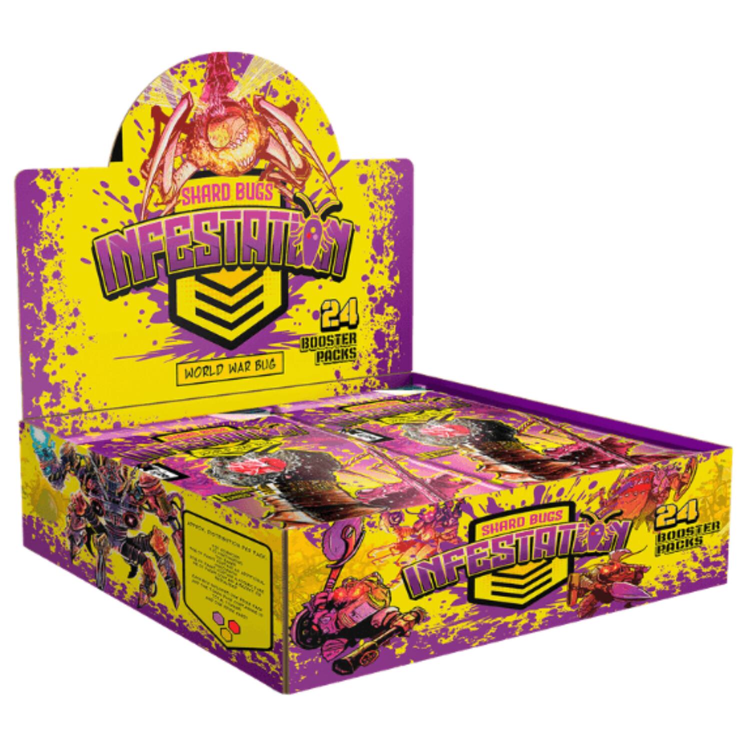 SHARD BUGS INFESTATION 24 BOOSTER PACKS WORLD WAR BUG