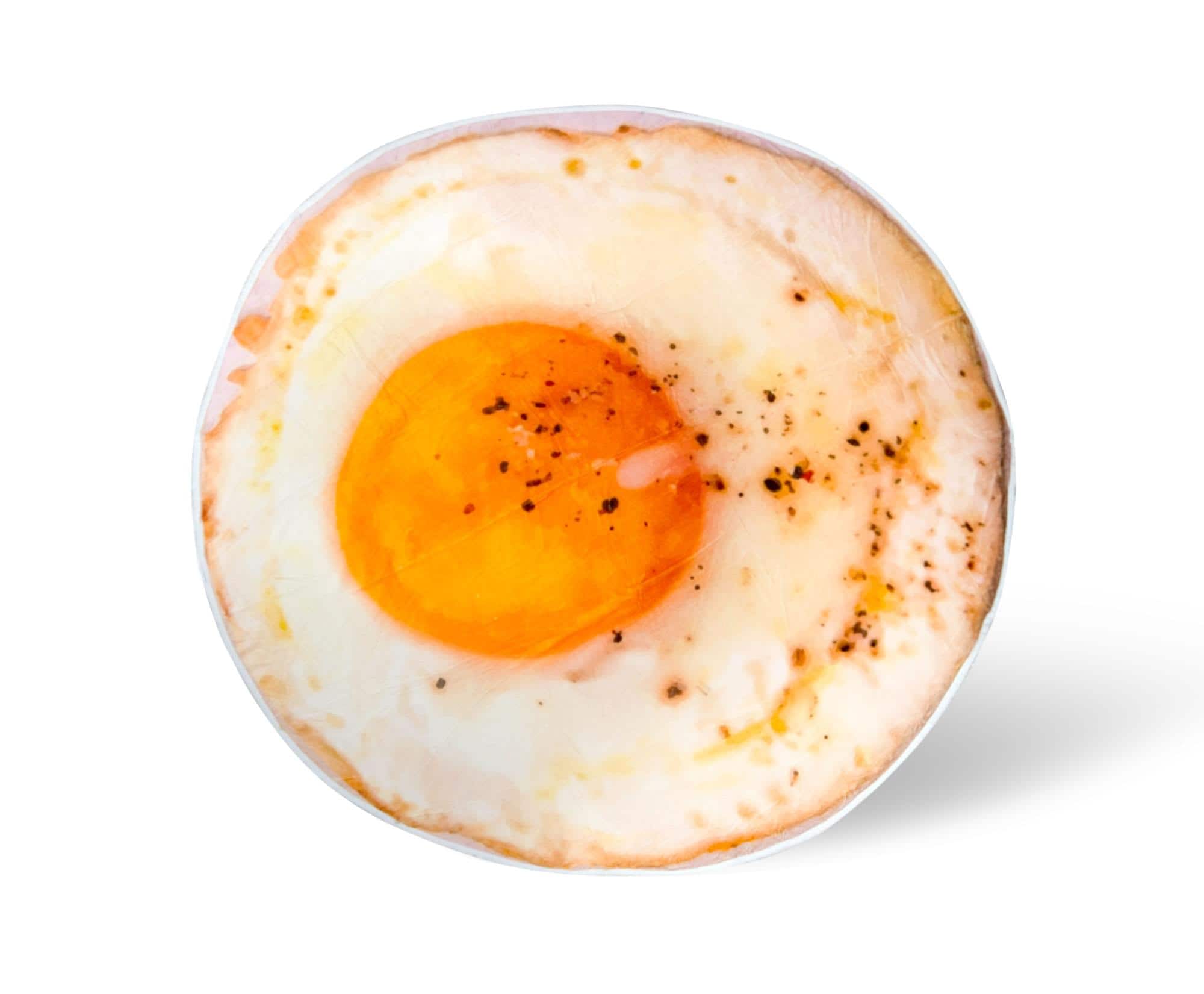 Toynk - Fried Egg Round Fleece Throw Blanket | 60 Inches - Orange price history on PriceWatchPro