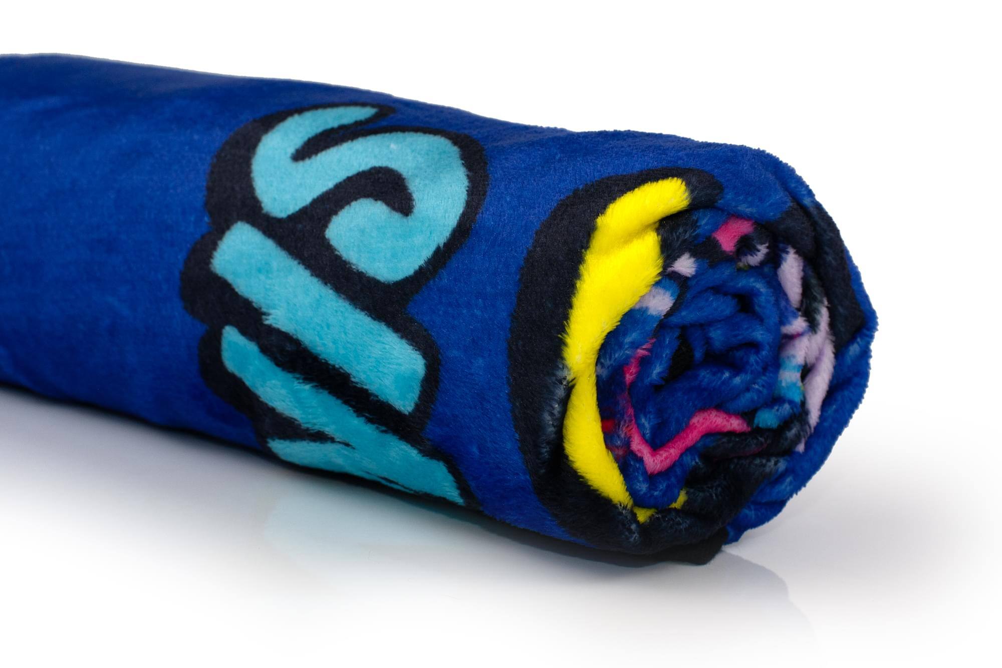 Alt View 1. Just Funky - The Golden Girls Golden Since 85 Large Fleece Throw Blanket | 60 x 45 Inches - Blue.